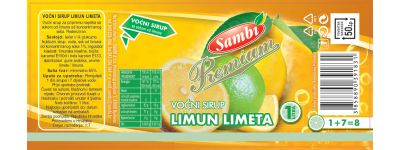 Voćni sirup Limun & Limeta PREMIUM
